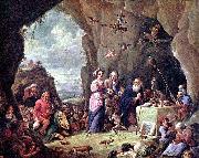 David Teniers the Younger The Temptation of St. Anthony oil painting artist
